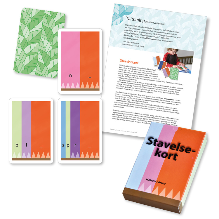 Stavelsekort med handledning - Bild 4