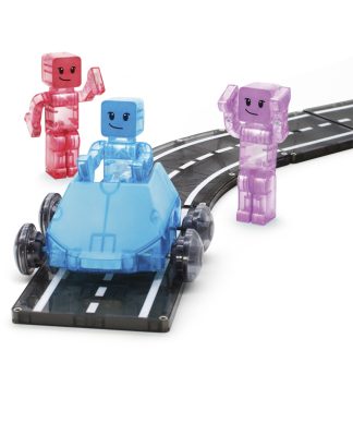 Magna-Tiles racerbilar, 6 delar