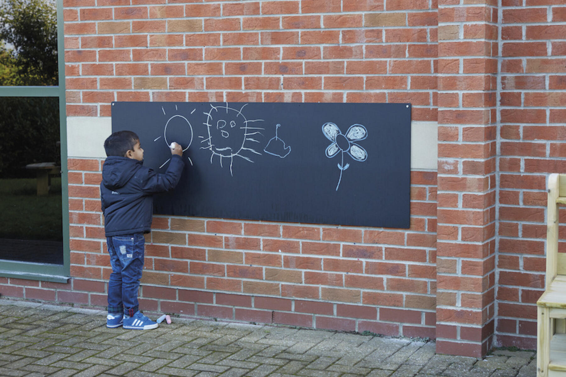 Stor Griffeltavla L170xH60