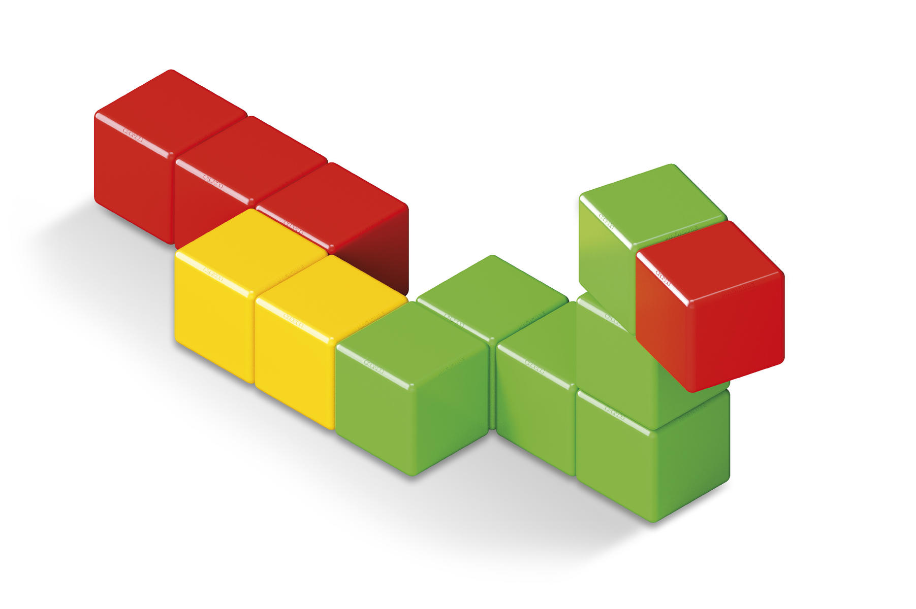 Geomag Magicubes 24pcs recycled - Bild 2