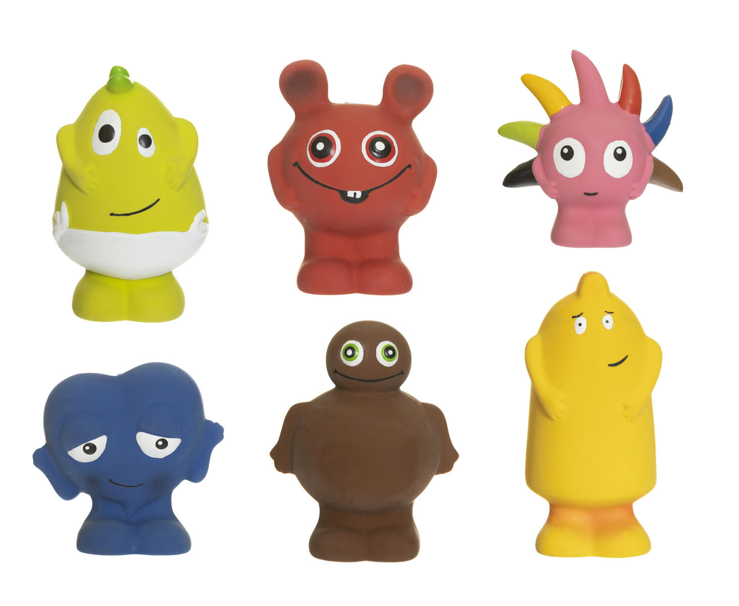 Babblarna figurer i naturgummi BD