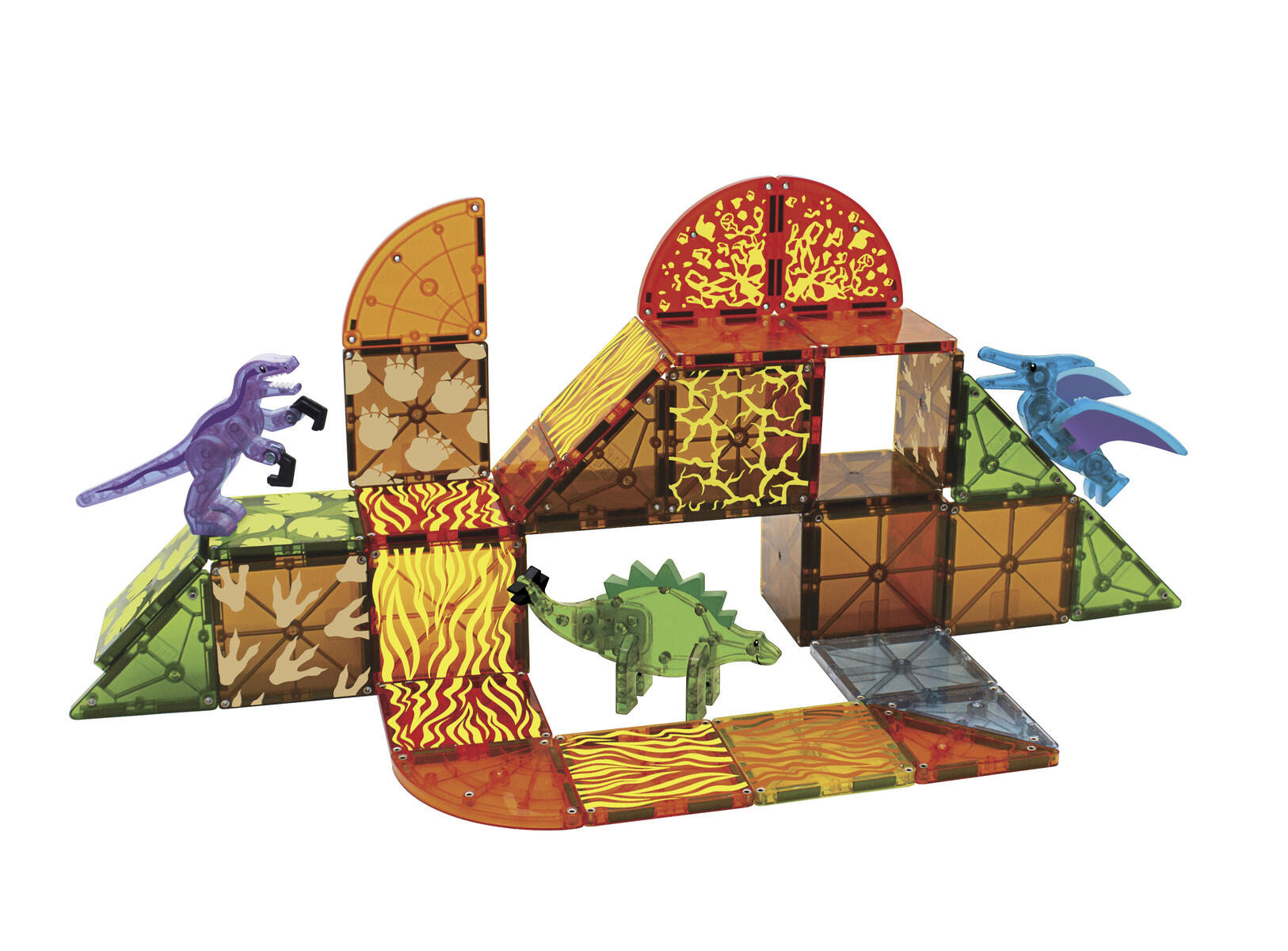 Magna-Tiles Dinovärld 40-delar - Bild 3