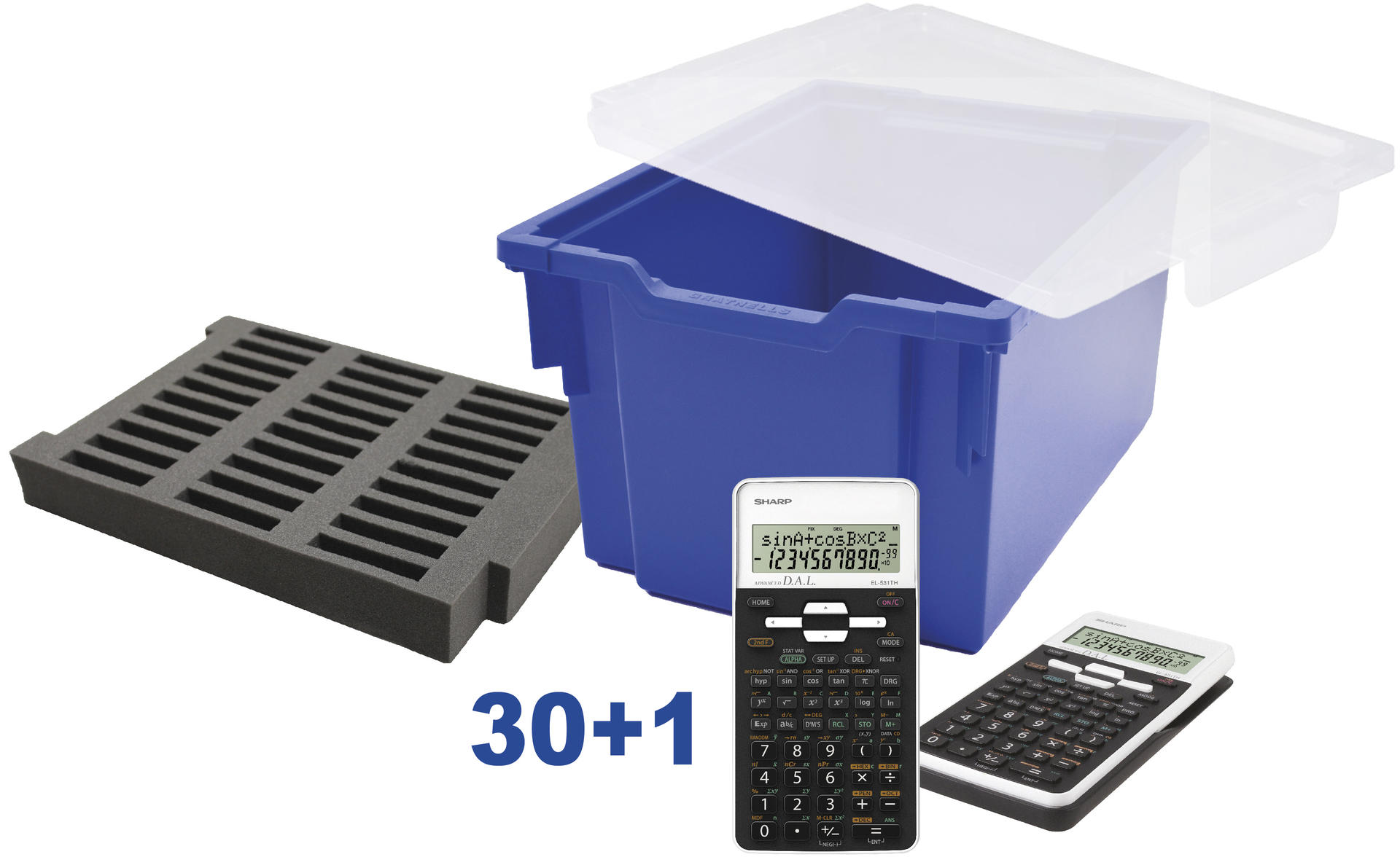 Funktionsräknare Sharp EL-531THB 30 st_fp