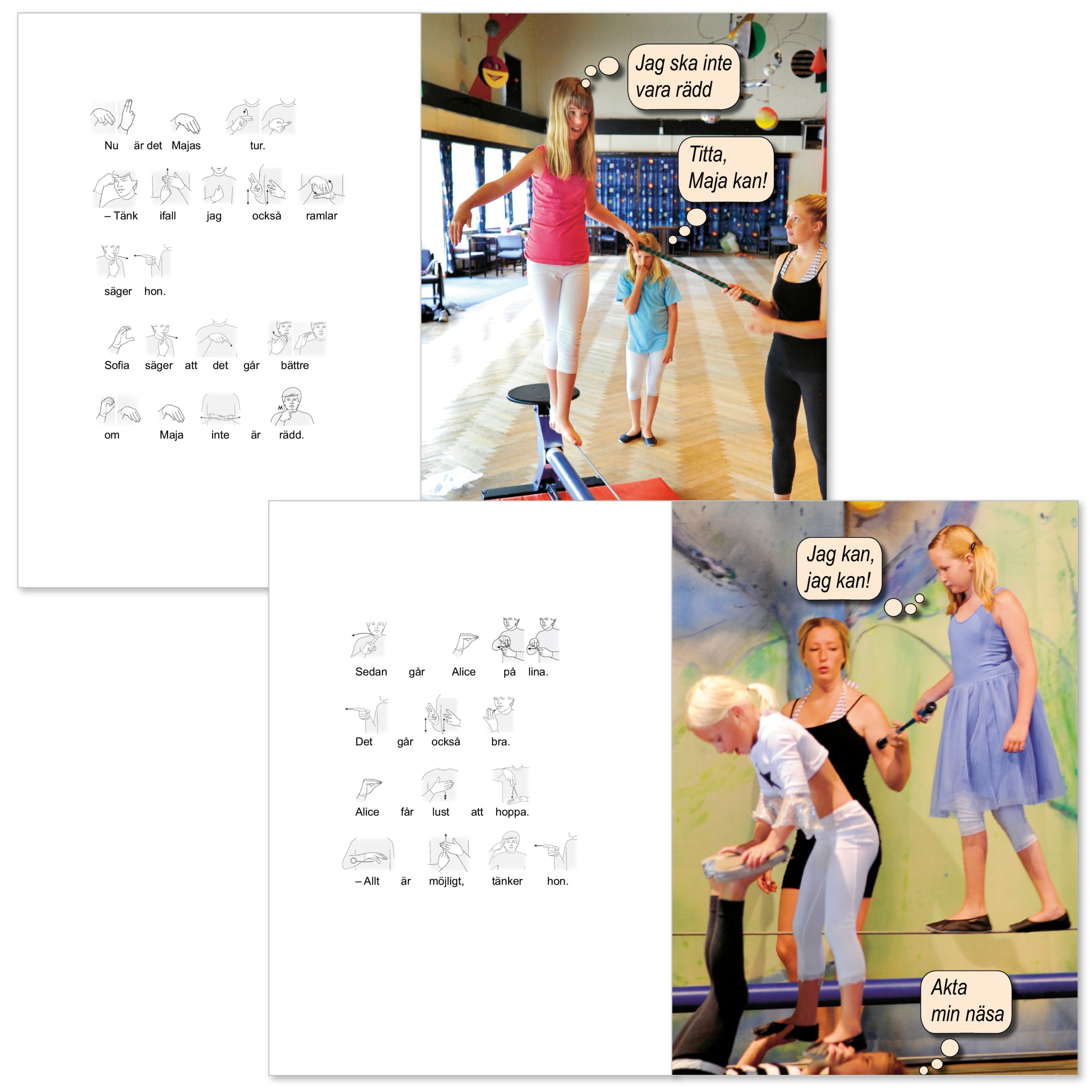 Bok - Jag vill gå på lina! Skills - Bild 3