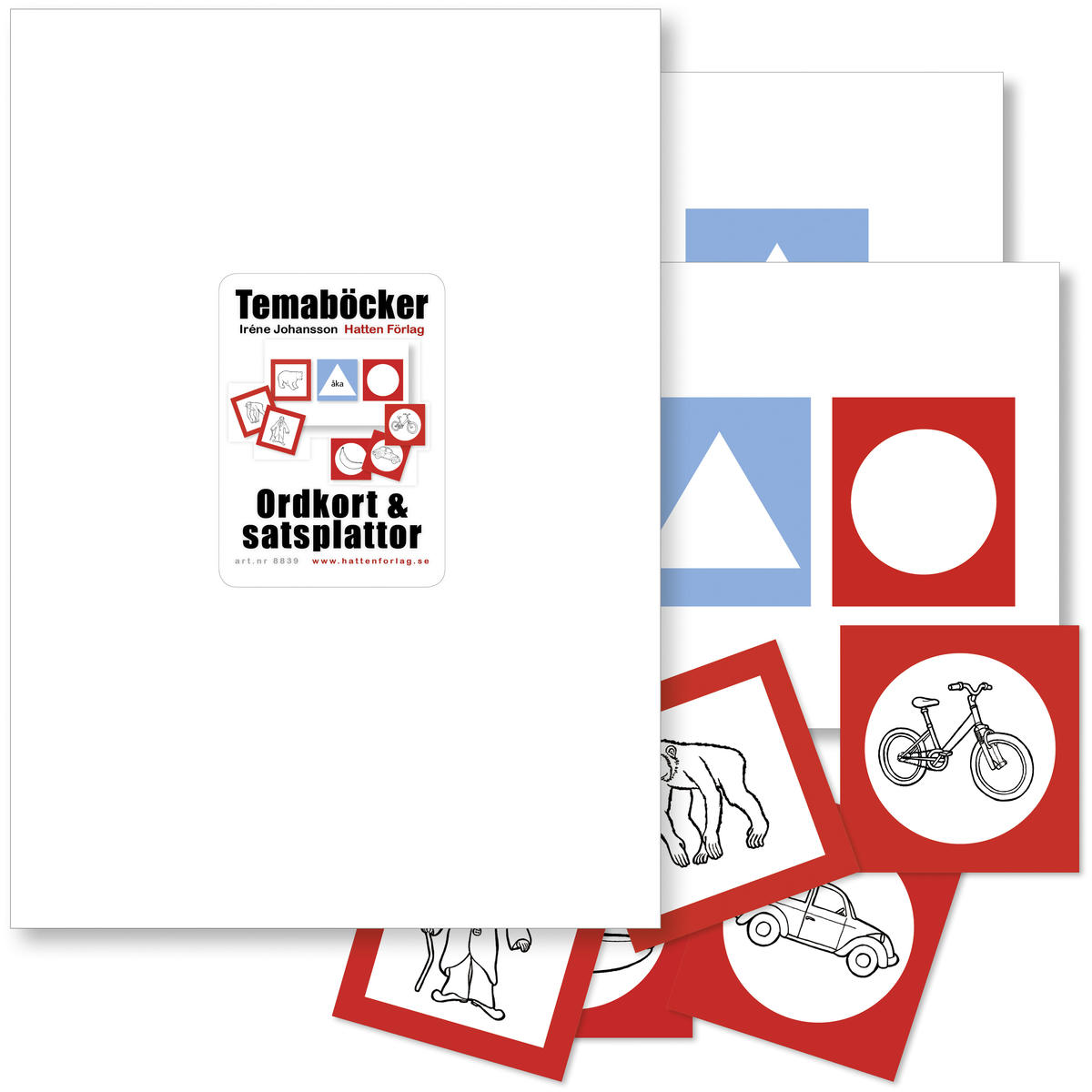 Temaböcker TAKK inkl. ordkort, satsplattor - Bild 4