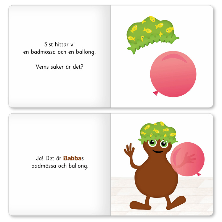 Babblarna XL-bok I Babbas byrå - Bild 3