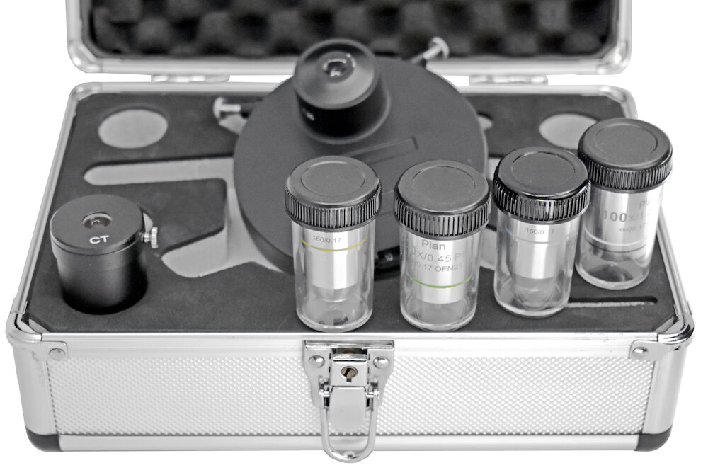 Mikroskop Faskontrast set 10x/20X/40X7100X BMS D3 - Bild 2