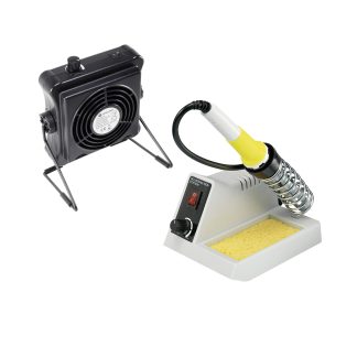 Lödstation med fläkt