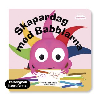 Babblarna XL-bok Skapardag med Babblarna