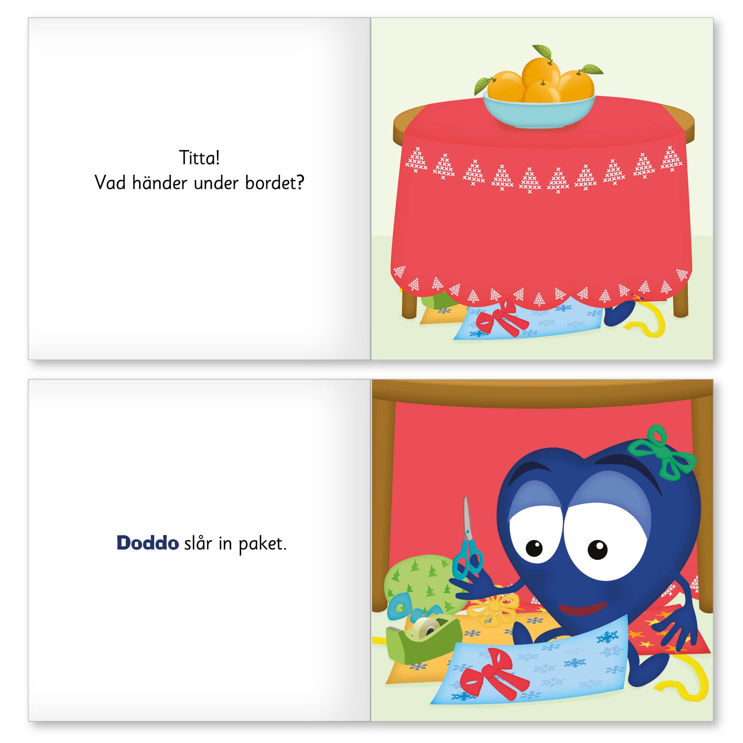 God jul med Babblarna, bok - Bild 3