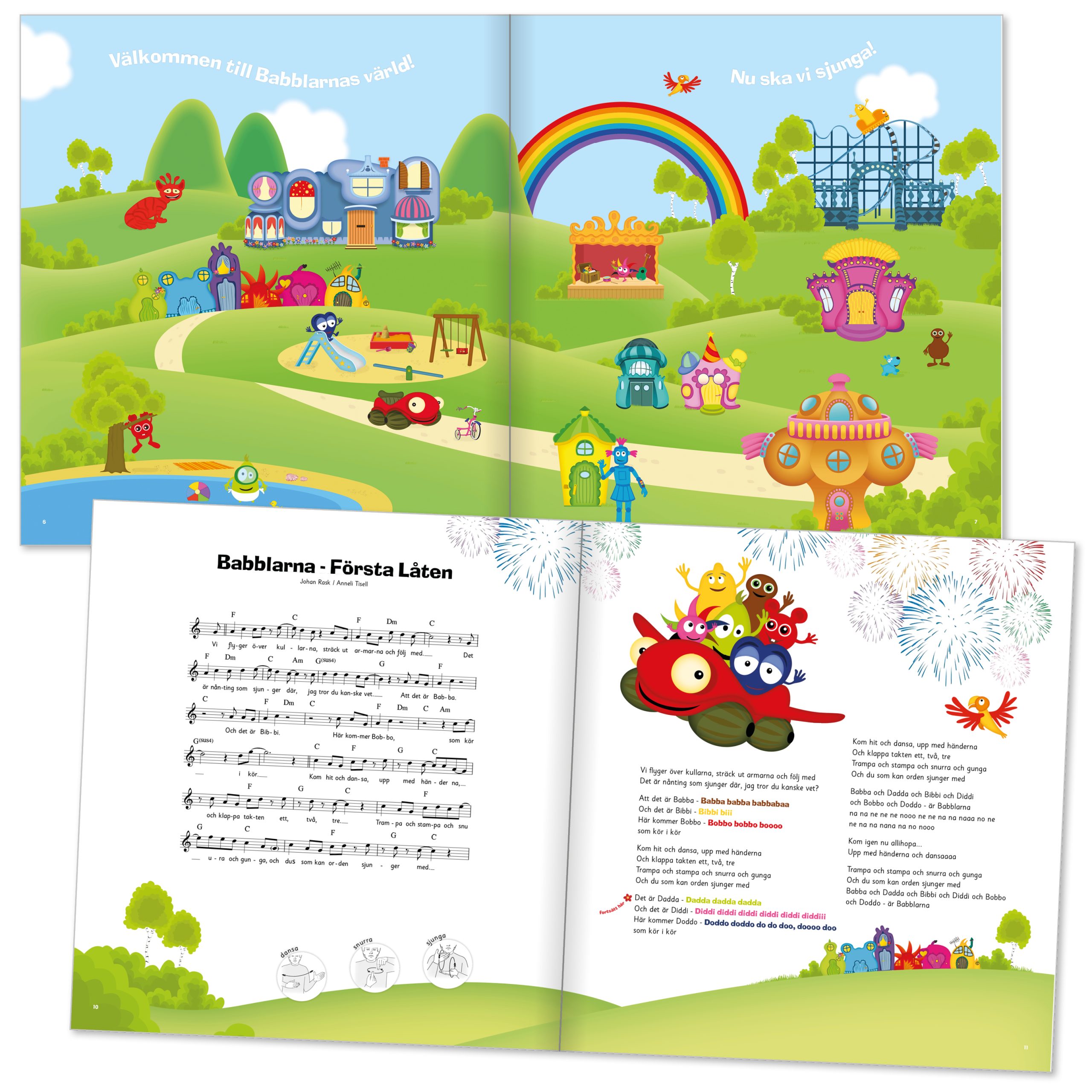 Babblarnas låtar, notbok - Bild 2