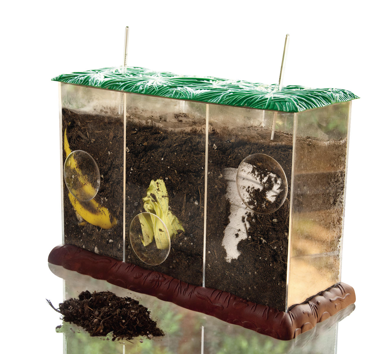 Transparent kompostbehållare - Bild 2