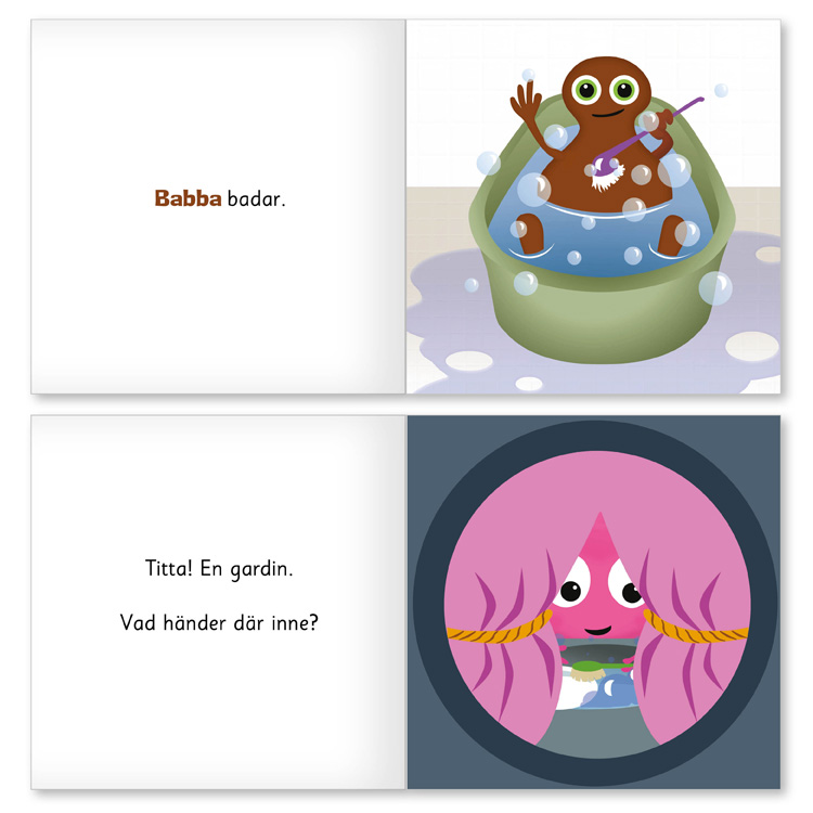 Babblarna XL-bok I Babblarnas hus - Bild 3