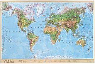 Världskarta skala 1:30 milj.