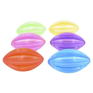 Lysande räfflad Rugbyboll