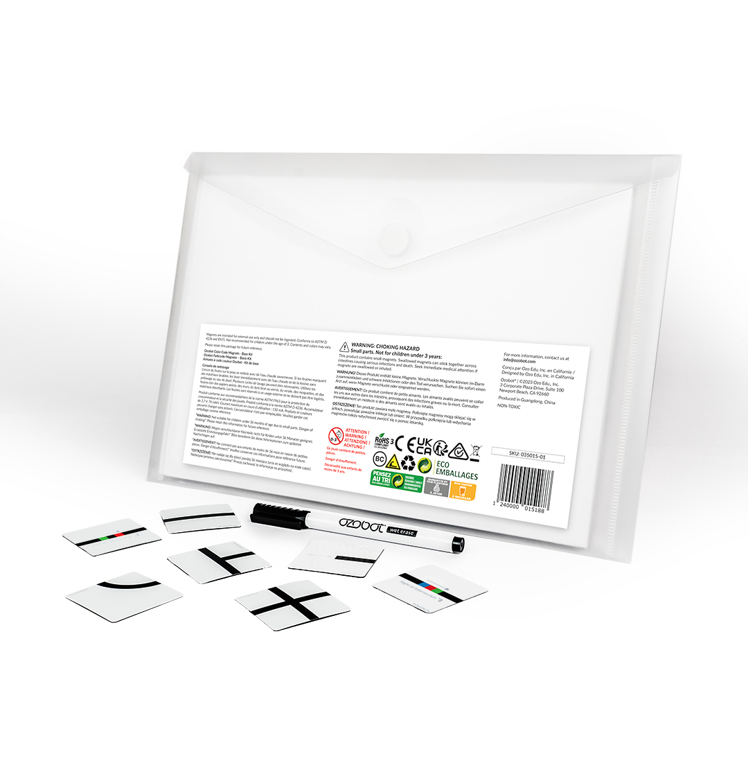 Ozobot Color Code Magnets - Base Kit 36 st/fp