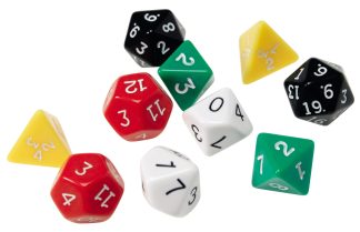 Polyhedraltärningar 12 st_fp