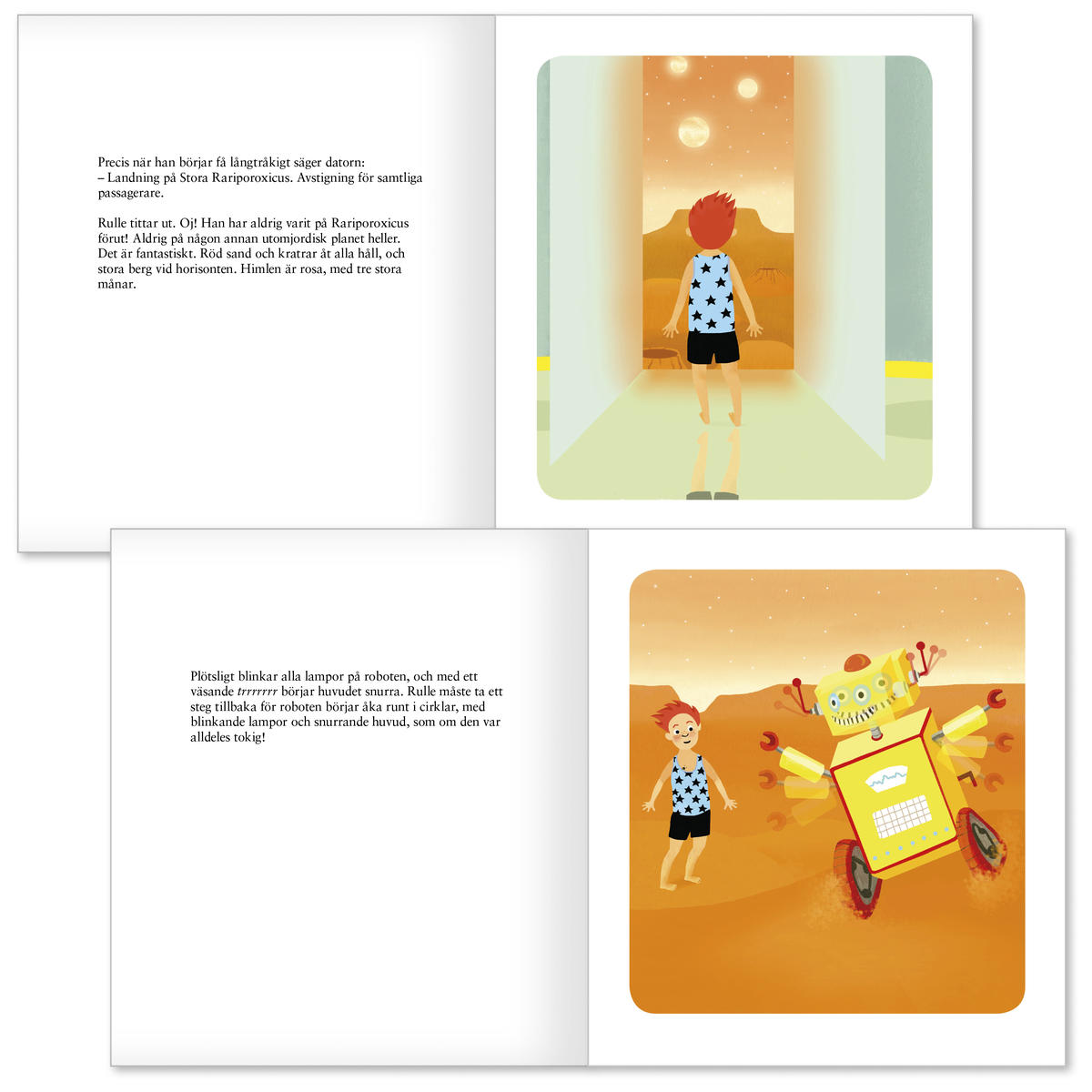 Bok - Rulle och raketen - Bild 3