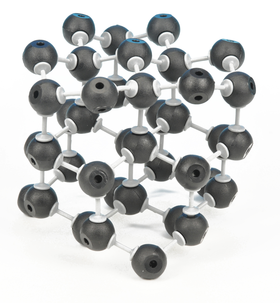 Molekylmodell diamant