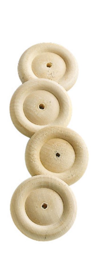 Trähjul 50 mm 50st_fp