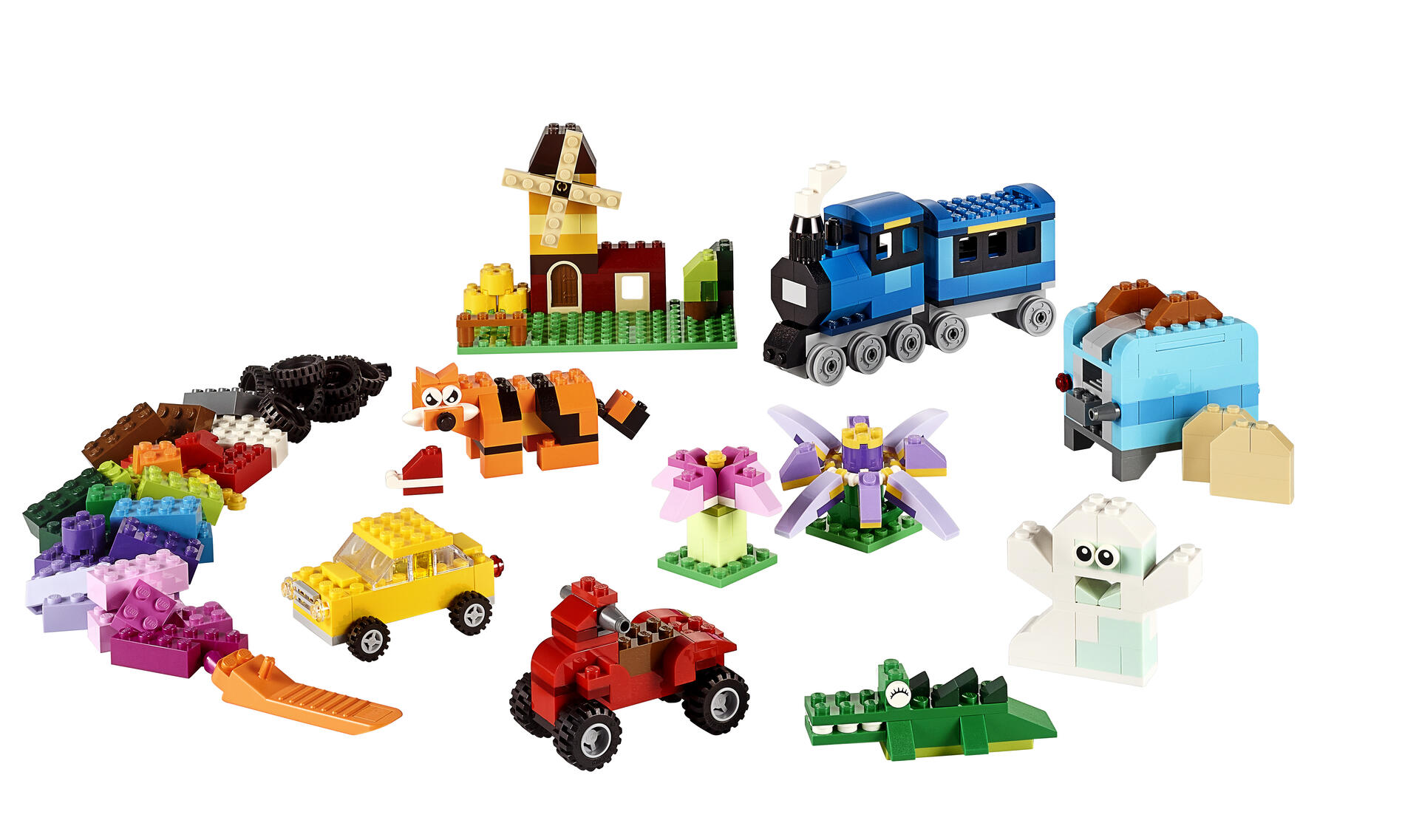 LEGO® Fantasiklosslåda mellan 484 delar