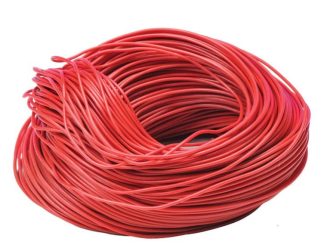 El-kabel Röd flertrådig 45 m