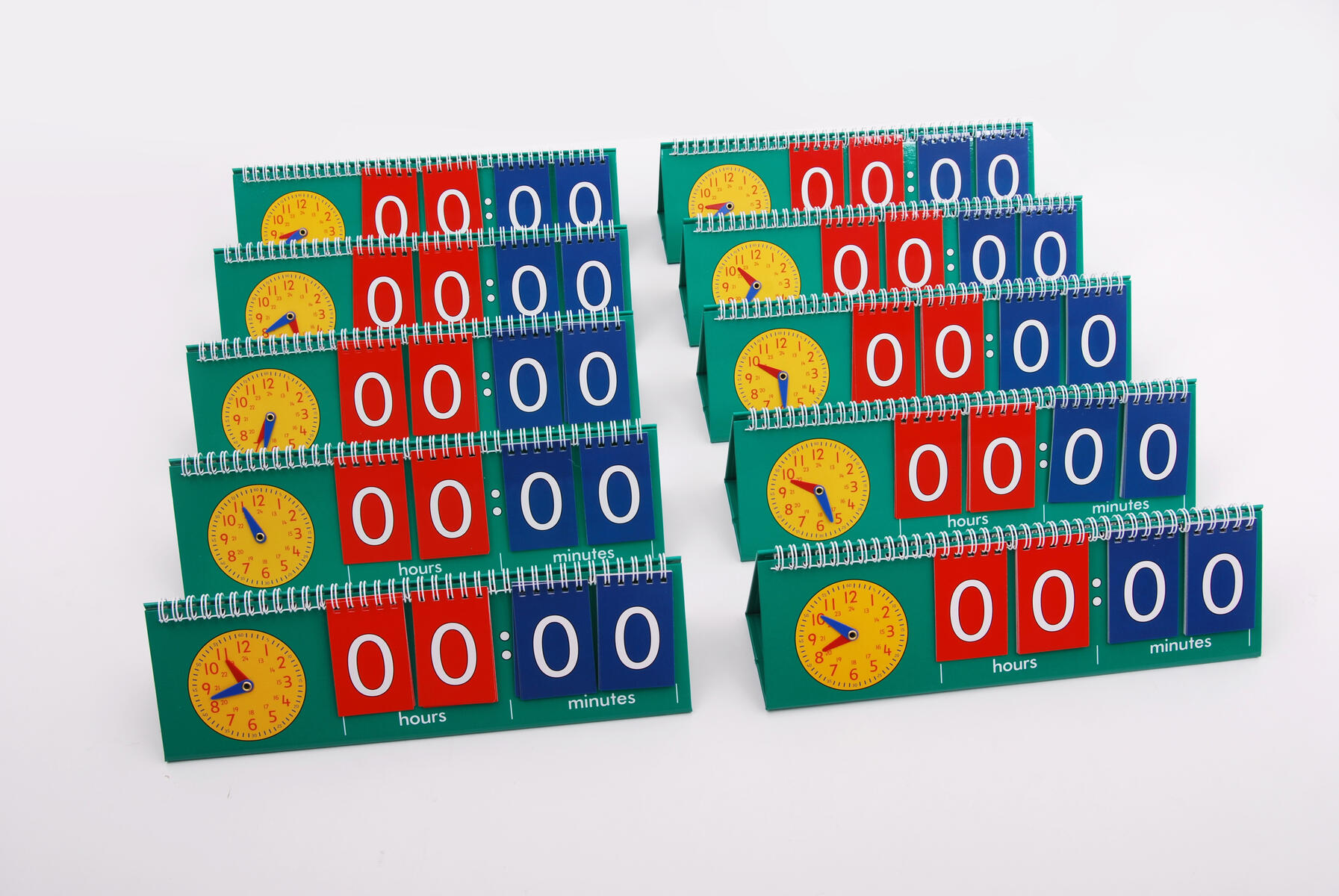 Klocka på blädderblock demo 1 st/fp.