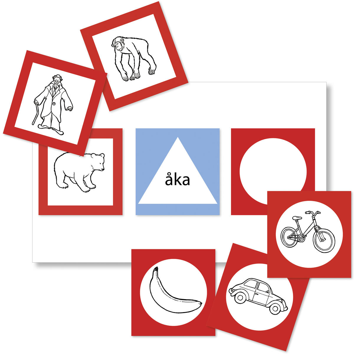 Temaböcker TAKK inkl. ordkort, satsplattor - Bild 3