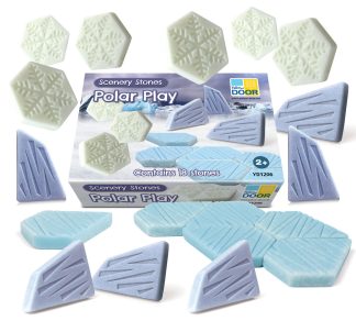 Vinterlek av sten 18st