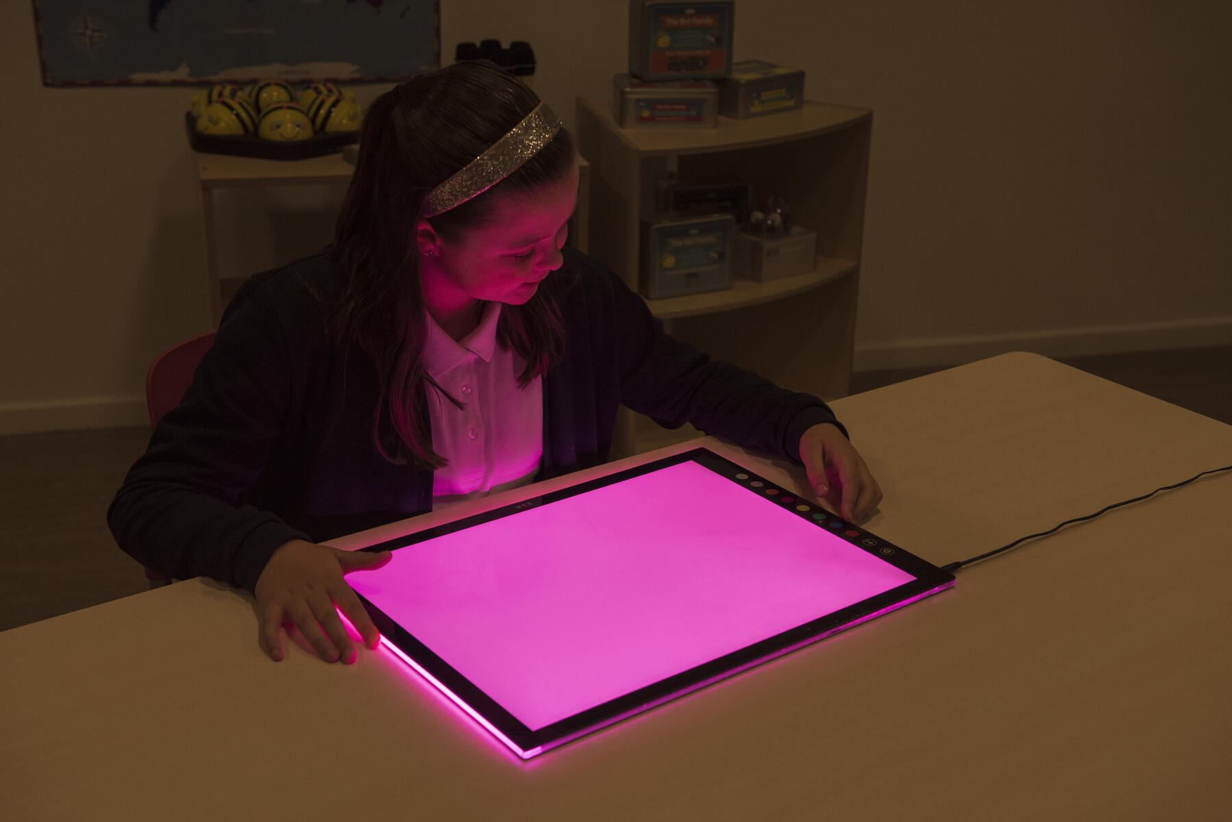 Ljusbord A3 med valbara färger - Bild 2