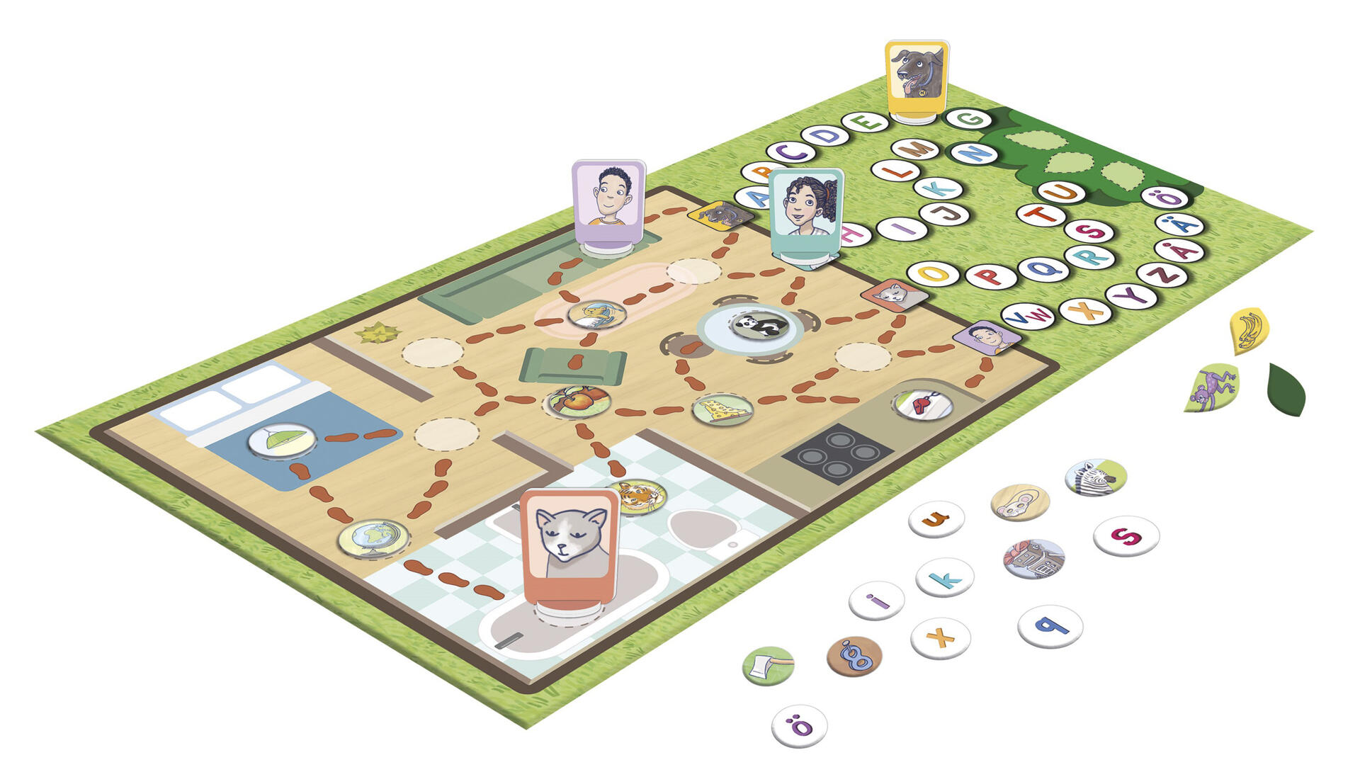 Apjakten & Spökfejden, spel - Bild 4