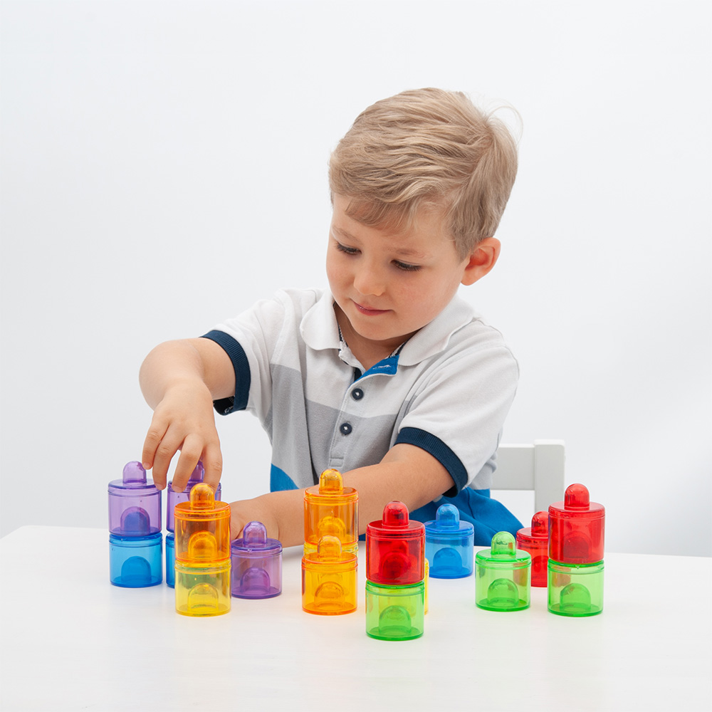 Burkar i glada färger - Bild 2