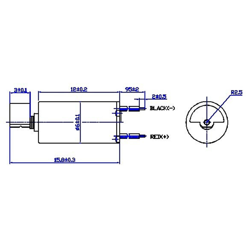 Vibrationsmotor 5 st - Bild 3