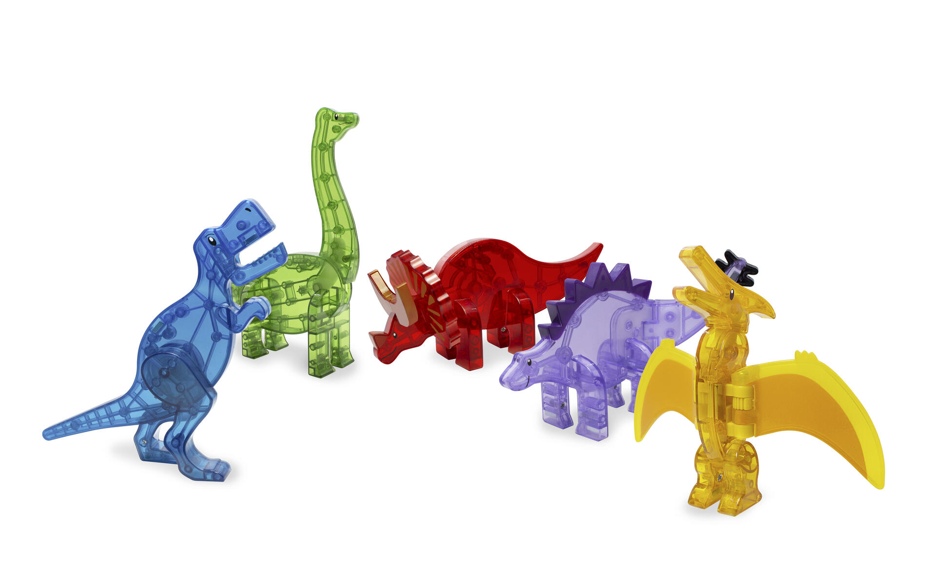 Magna-Tiles Dinosaurier 5st/fp. - Bild 5