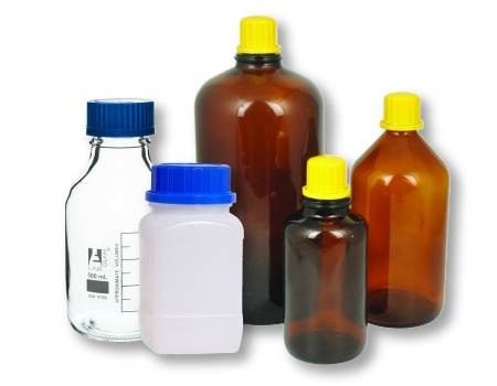 Plastflaskor, trattar & burkar