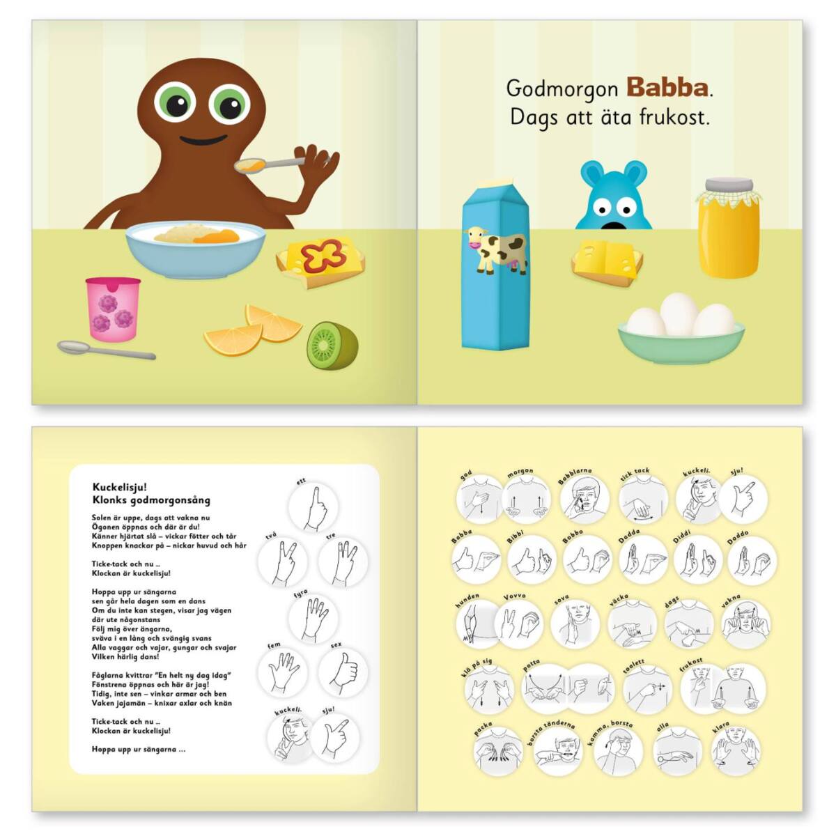 Babblarna bok, Godmorgon med Babblarna - Bild 4