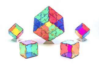 Polydron Original spektrum, 48 delar