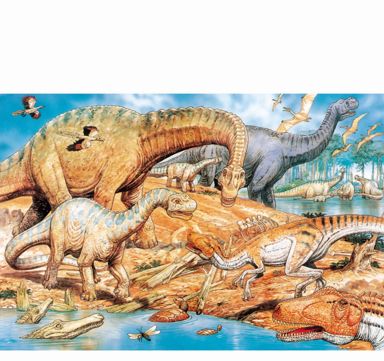 Dinosaurier Träpussel