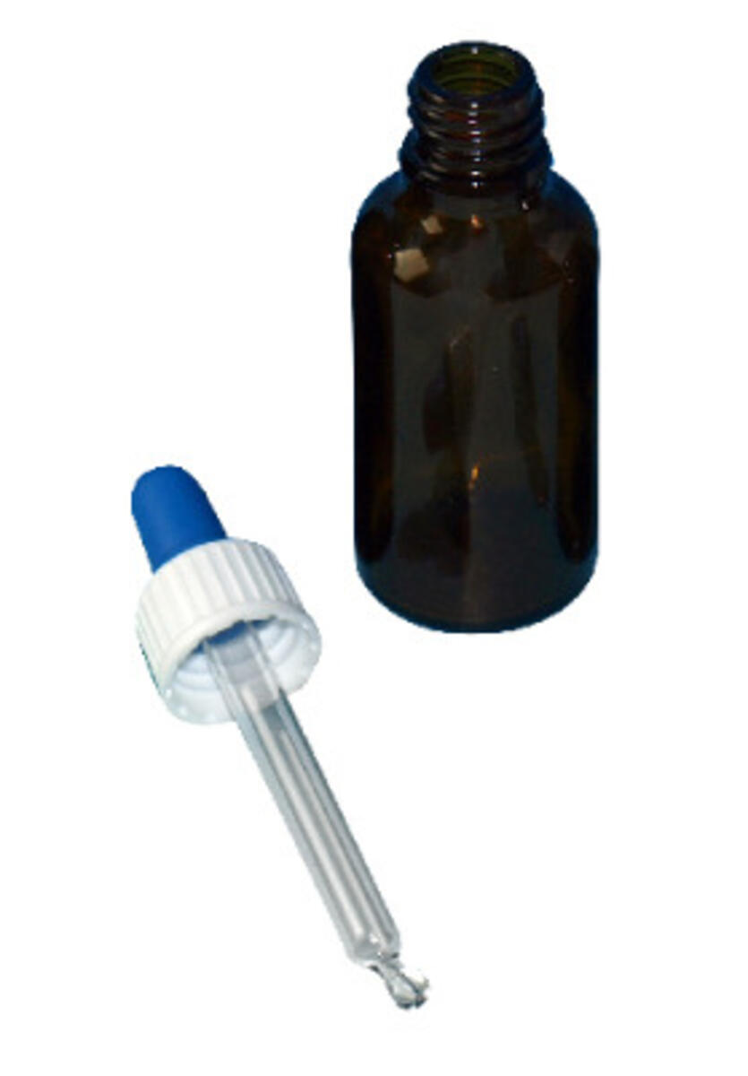 Droppflaska glas, 50 ml 2 st/fp - Bild 2