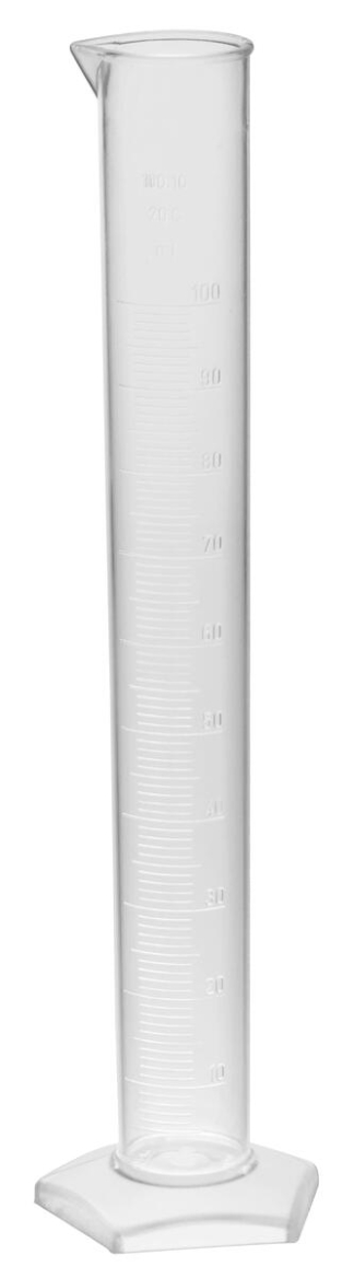 Mätcylinder hög 100 ml, 2 st/fp