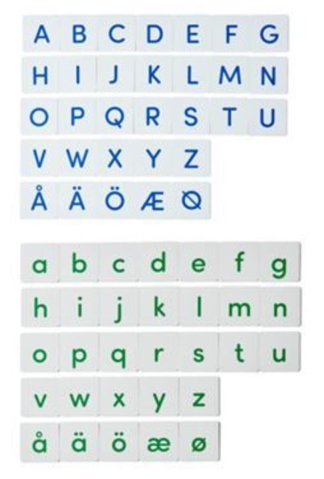 Mag Genius® magnetiska bokstäver, 130 delar