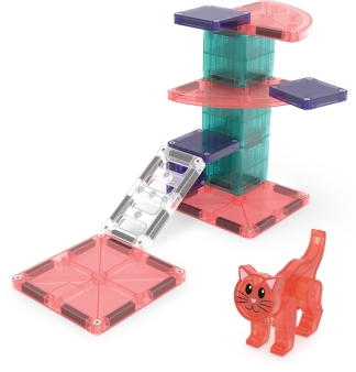 Magna-Tiles Katt-träd, 13 delar