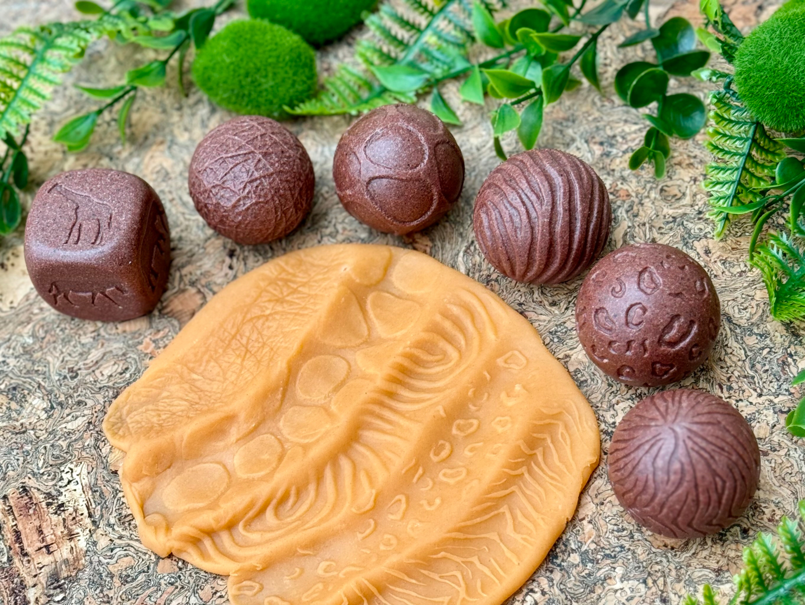 Taktila kreativa sagokulor - Vilda djur, 6 st - Bild 5