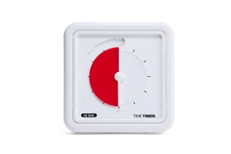 Time Timer Medium Taktil/Kontrast röd