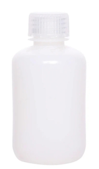 Flaska, läckagesäker & kemikaliebeständig 125 ml 12-pack