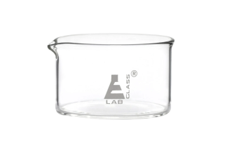 Kristallisationsskål 300 ml, med pip.