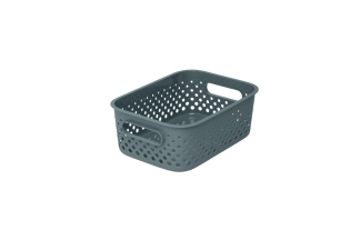 Förvaringskorg blå, liten