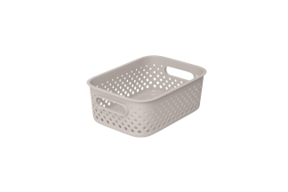 Förvaringskorg linne, liten