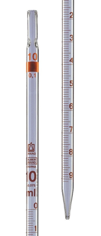 Mätpipett 10 ml, 12-pack