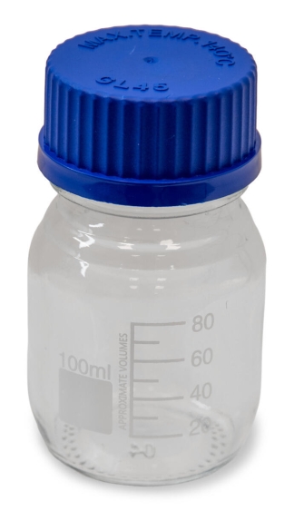 Flaska glas Simax 100 ml, 10 st/fp